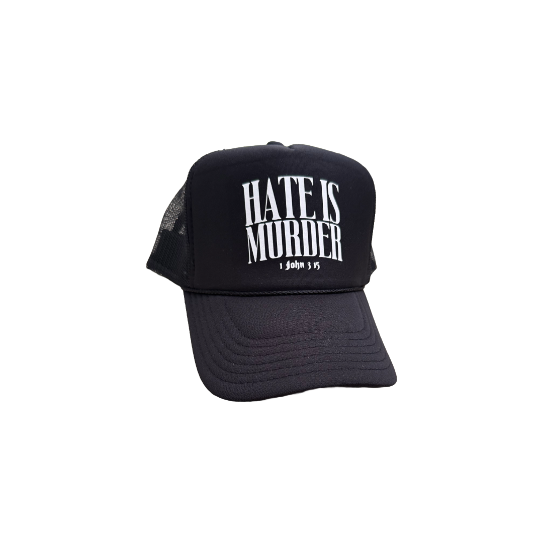 'Hate is Murder' Trucker Hat